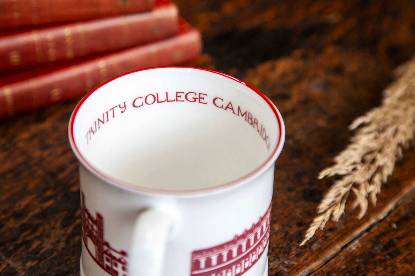 Trinity Silhouette Mug White/Large/Red Print (2 for £40)