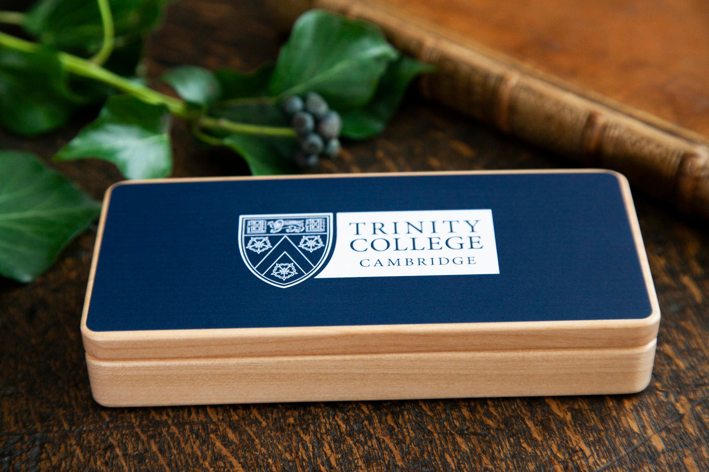 Wide Maple Case for One or Two Pens