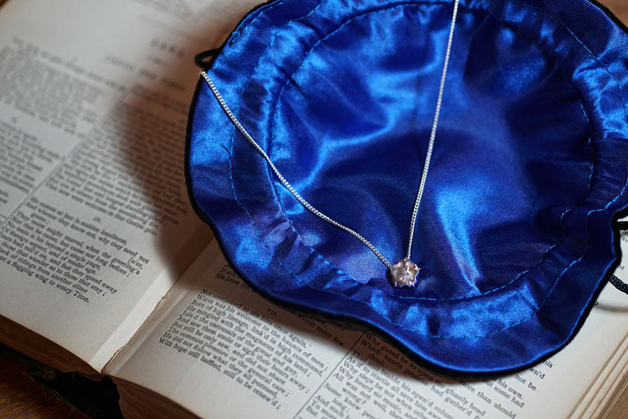 Trinity Rose Pendant in Sterling Silver