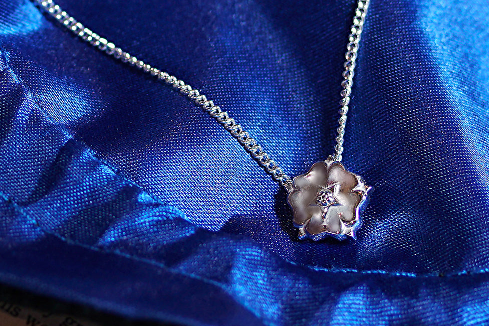 Trinity Rose Pendant in Sterling Silver