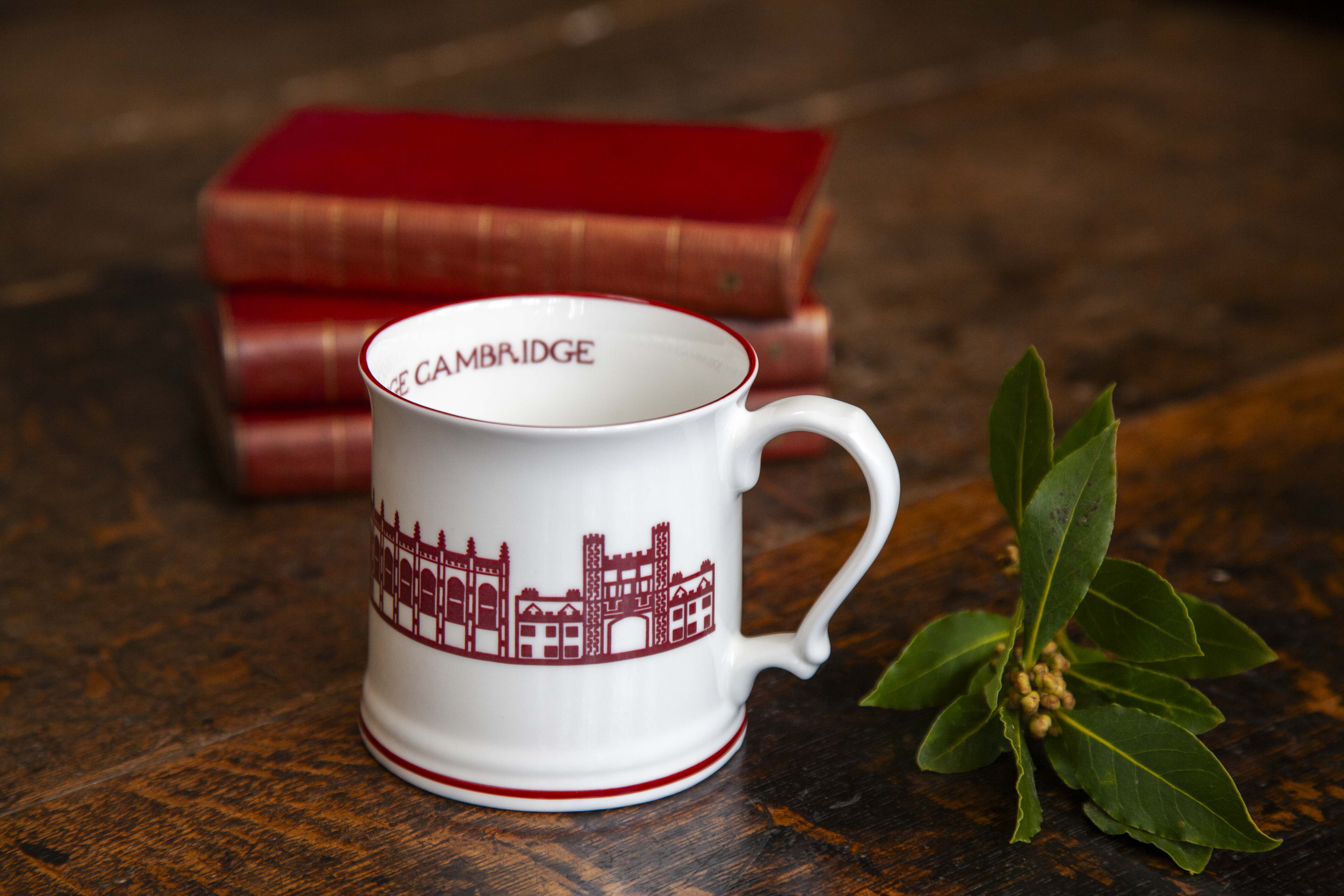 Trinity Silhouette Mug White/Large/Red Print (2 for £40) – Trinity Gift ...