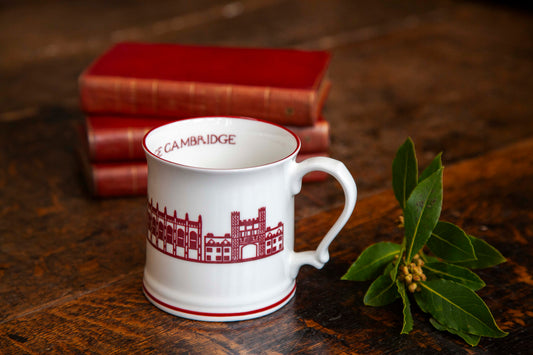 Trinity Silhouette Mug White/Large/Red Print (2 for £40)