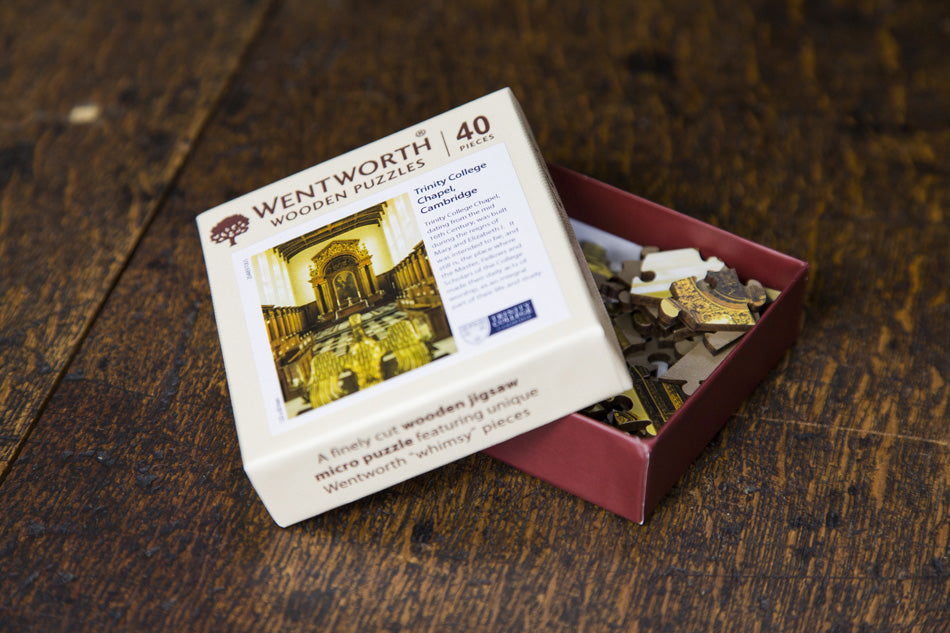 Wooden Wentworth Puzzle: College Chapel, 40 pieces