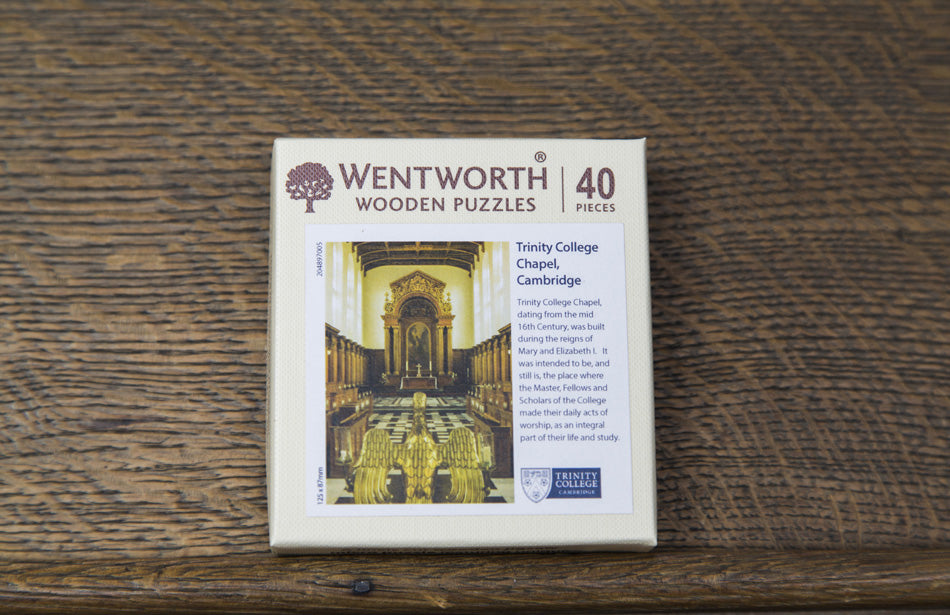 Wentworth Puzzle: College Chapel, 40 pieces – Trinity Gift Shop